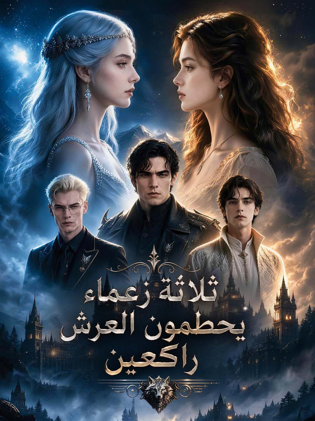 ثلاثة زعماء يحطمون العرش راكعين